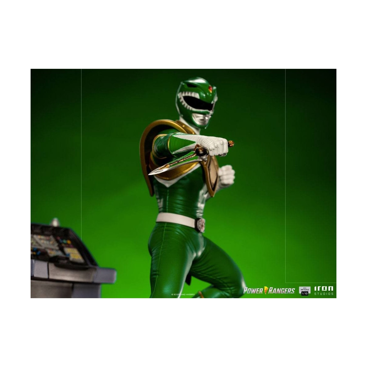 Iron Studios - Grüner Ranger - Power Rangers BDSArt Maßstab 1/10