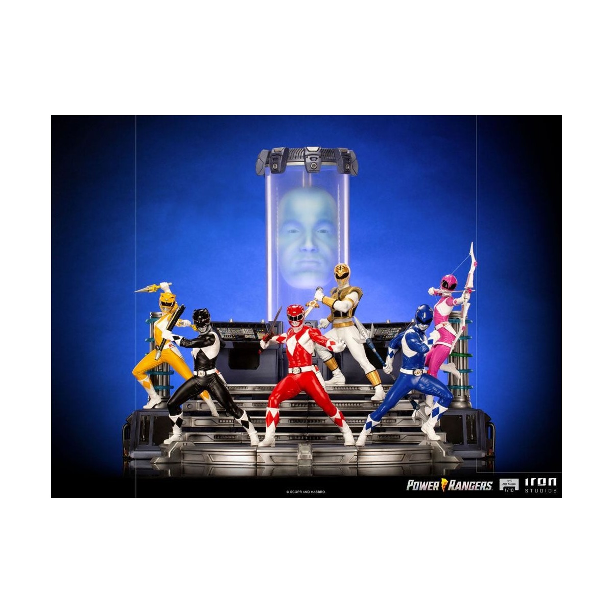 Iron Studios - Grüner Ranger - Power Rangers BDSArt Maßstab 1/10