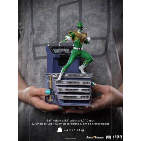 Iron Studios - Grüner Ranger - Power Rangers BDSArt Maßstab 1/10