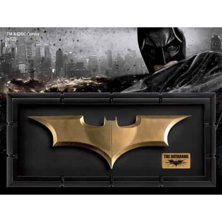 Noble Collection Batman The Dark Knight Rises réplique Batarang