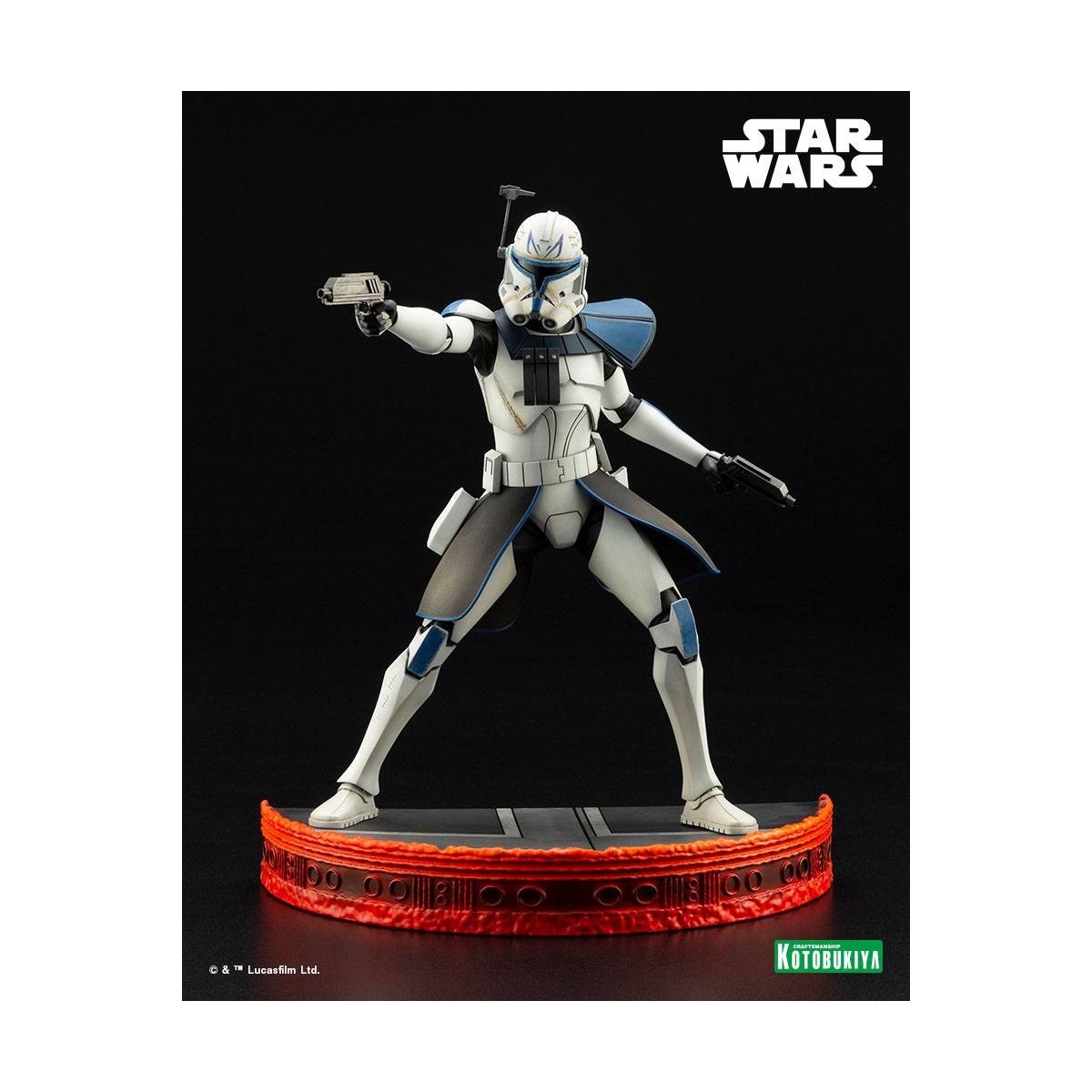 Star Wars - ARTFX kotobukiya - Captain Rex - The Clone Wars PVC Statue ARTFX 1/7