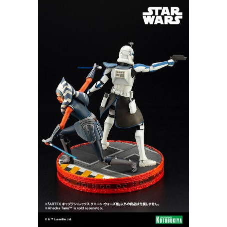 Star Wars - ARTFX kotobukiya - Captain Rex - The Clone Wars PVC Statue ARTFX 1/7