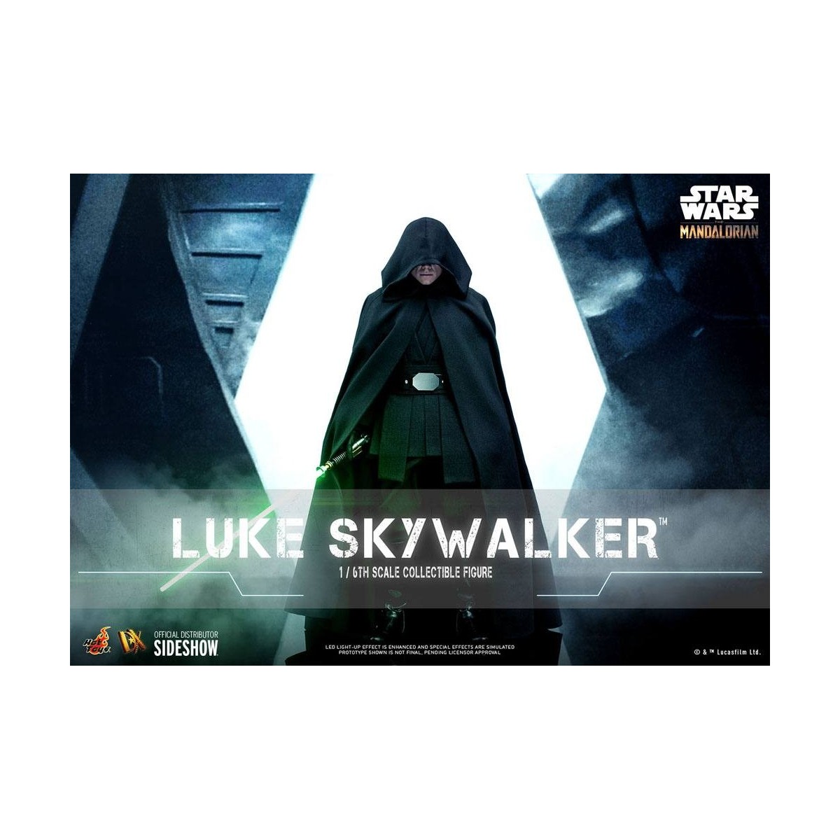 Hot Toys Star Wars Der Mandalorianer - Luke Skywalker 1/6 Film Meisterwerk