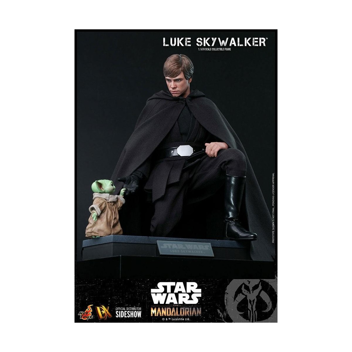 Hot Toys Star Wars Der Mandalorianer - Luke Skywalker 1/6 Film Meisterwerk