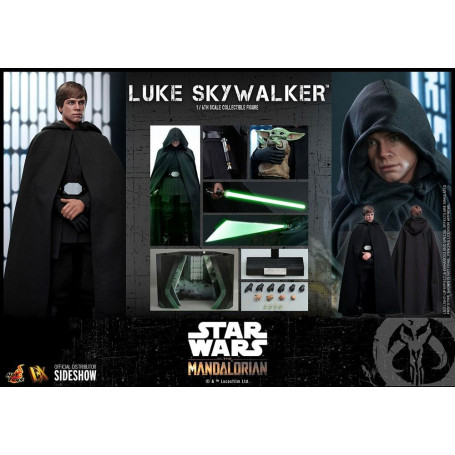 Hot Toys Star Wars Der Mandalorianer - Luke Skywalker 1/6 Film Meisterwerk