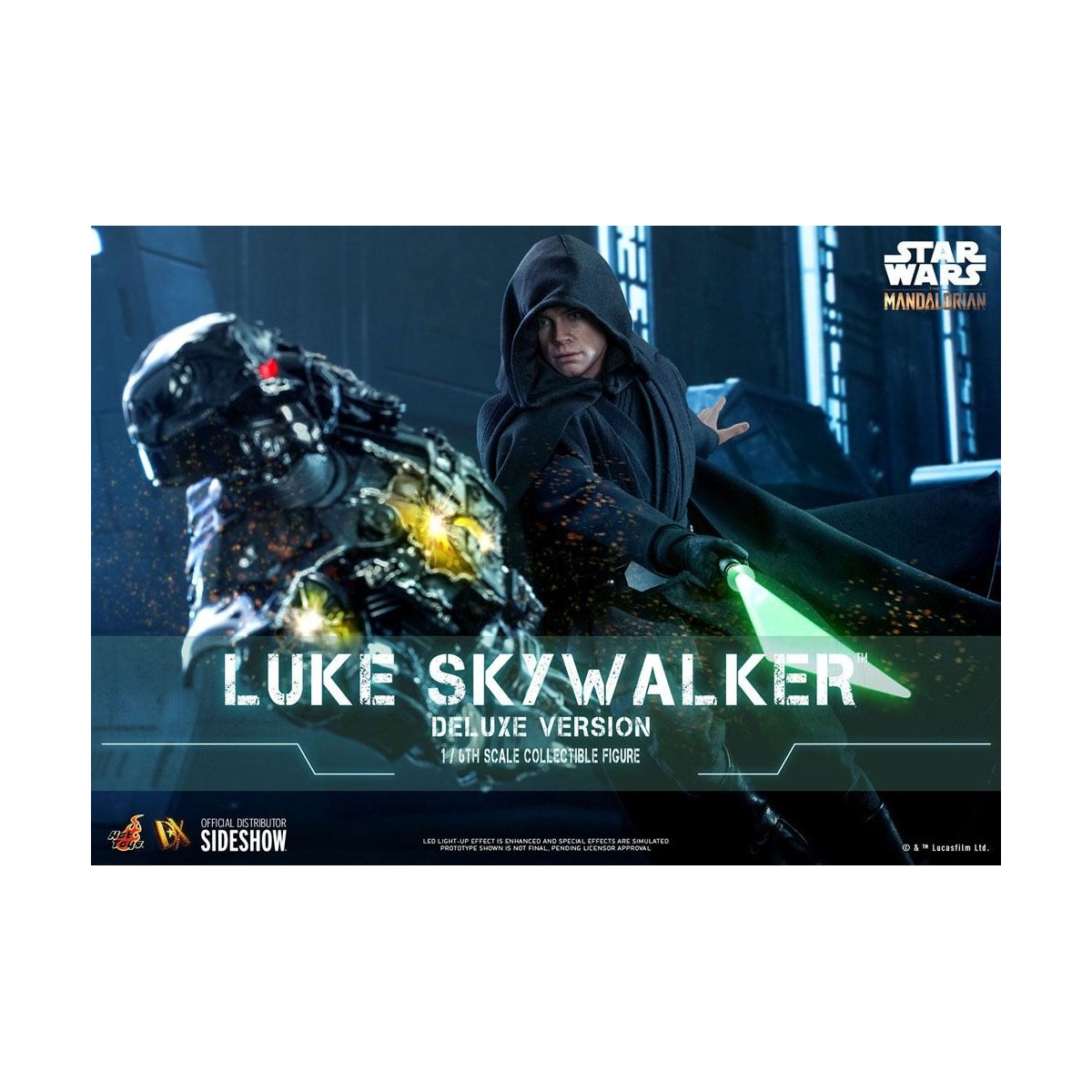 Hot Toys Star Wars Der Mandalorianer - Luke Skywalker Deluxe Version 1/6 Film Meisterwerk