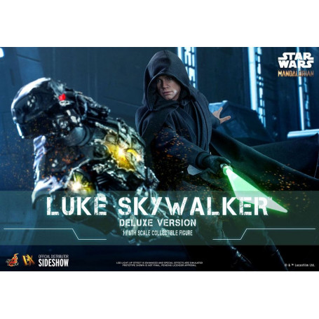 Hot Toys Star Wars Der Mandalorianer - Luke Skywalker Deluxe Version 1/6 Film Meisterwerk