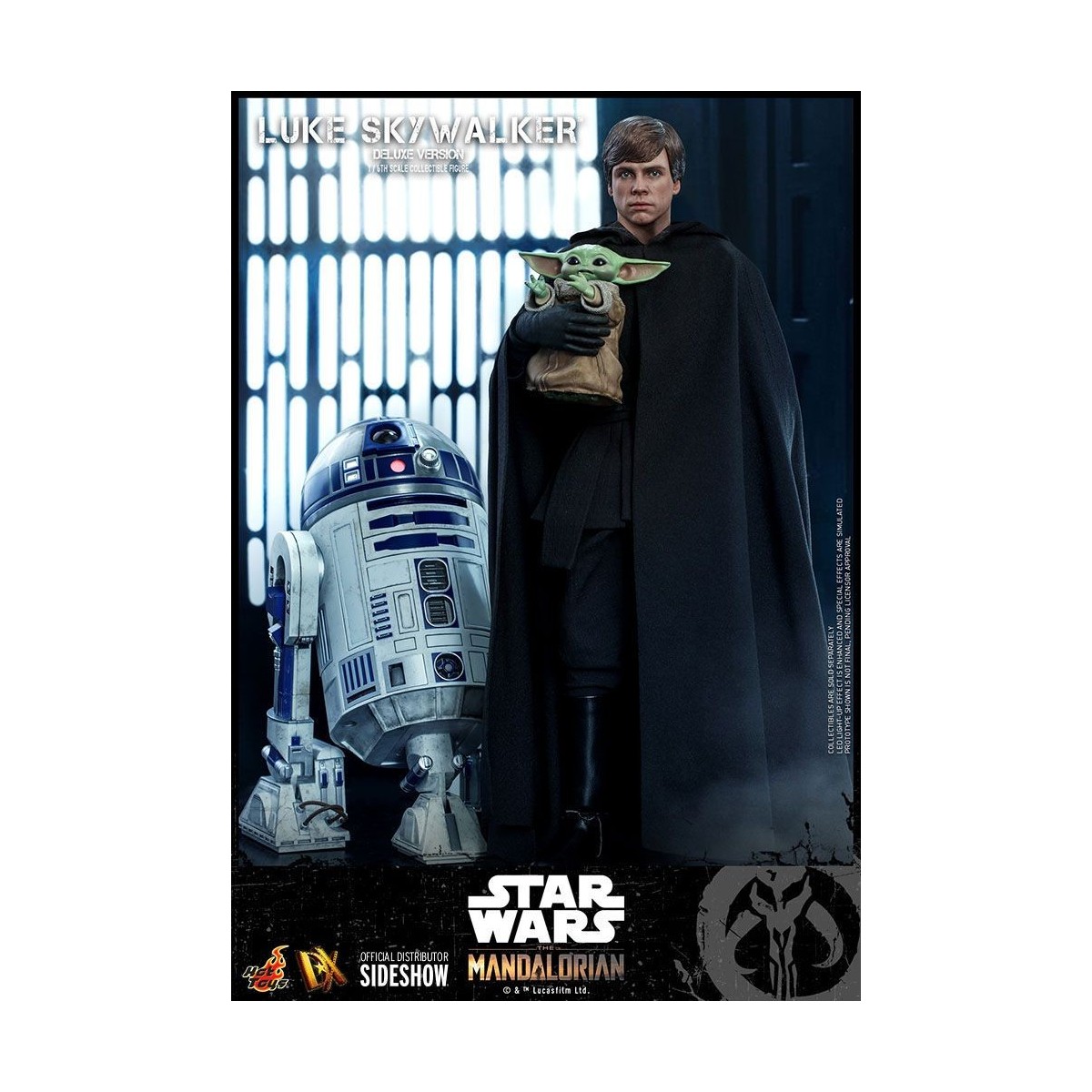 Hot Toys Star Wars Der Mandalorianer - Luke Skywalker Deluxe Version 1/6 Film Meisterwerk