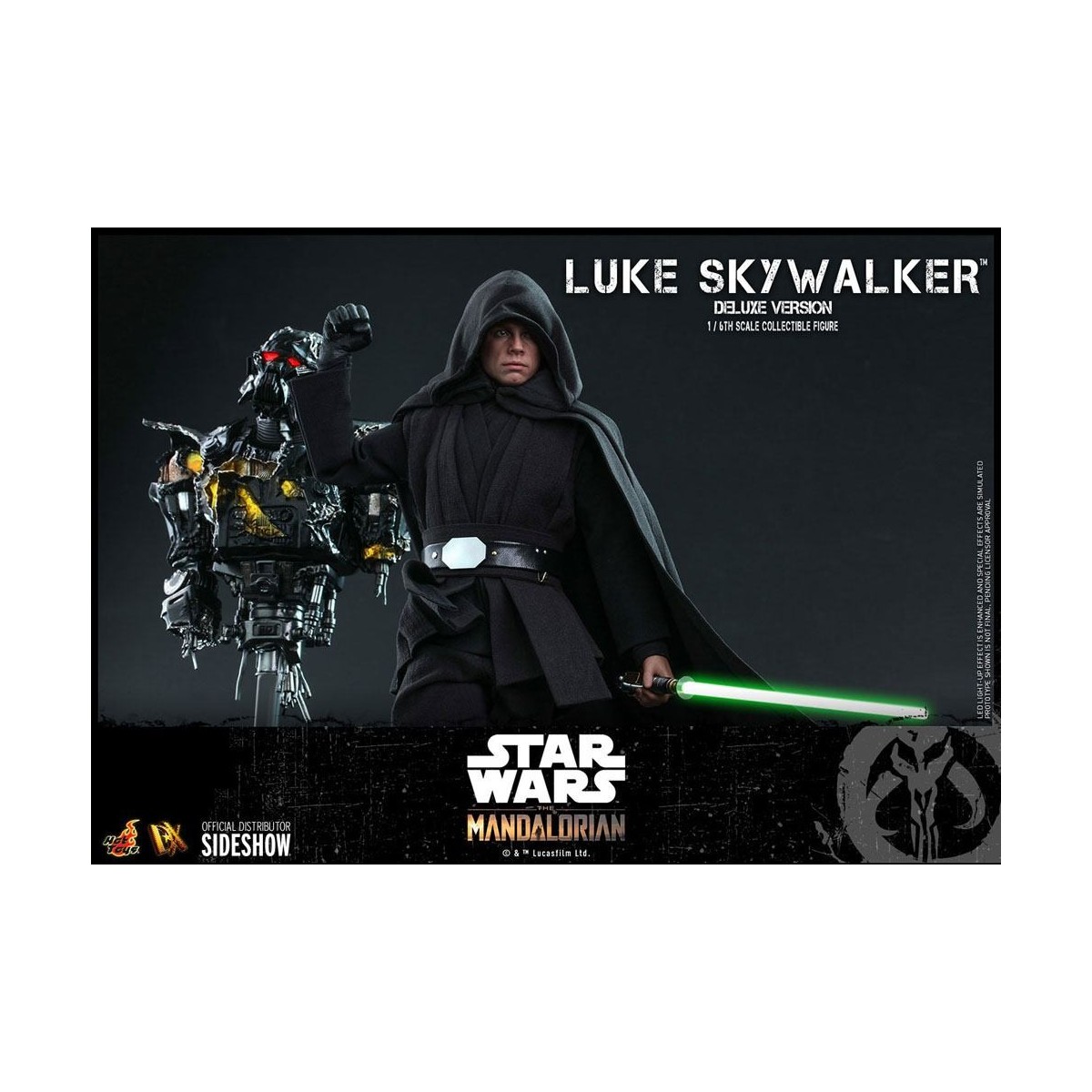 Hot Toys Star Wars Der Mandalorianer - Luke Skywalker Deluxe Version 1/6 Film Meisterwerk