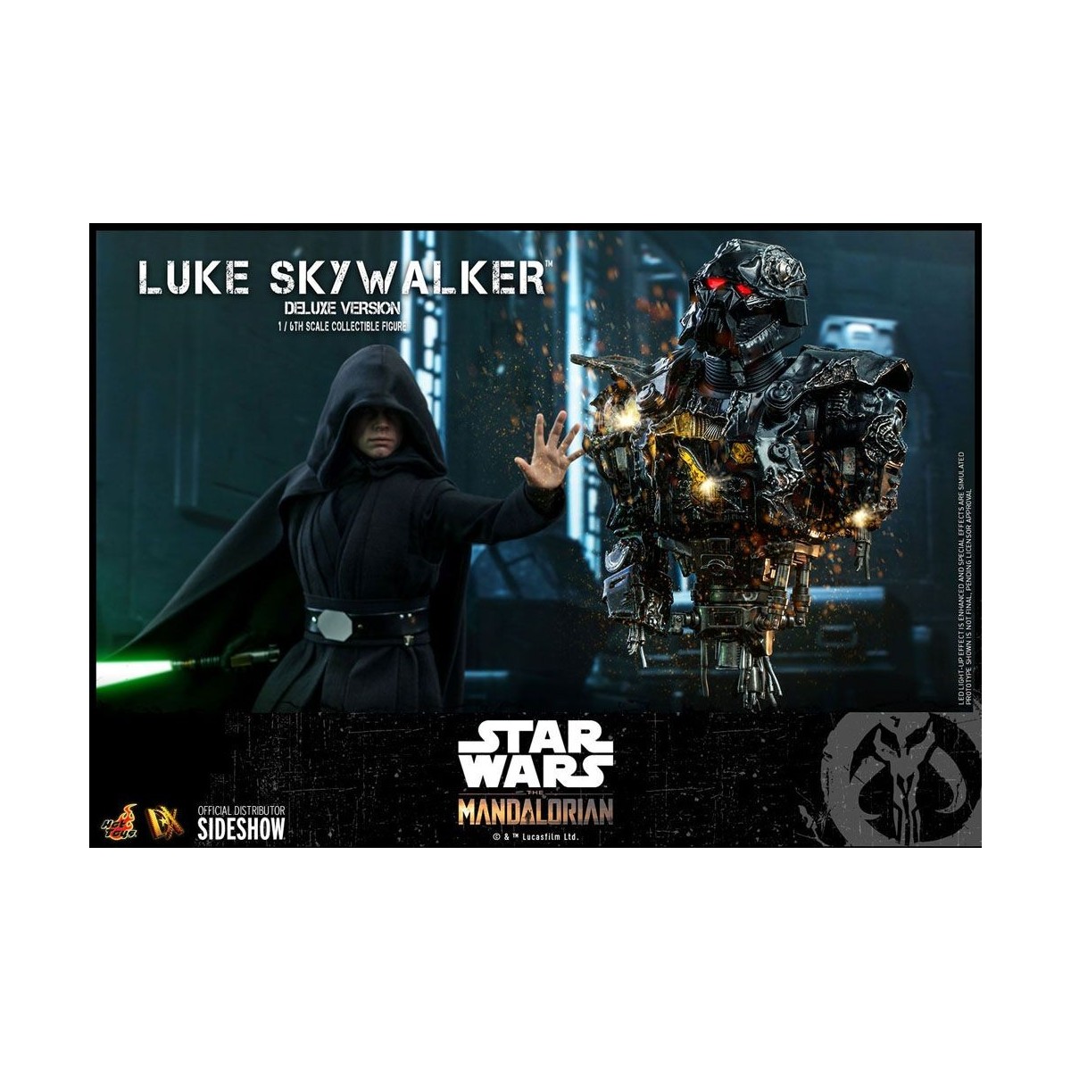 Hot Toys Star Wars Der Mandalorianer - Luke Skywalker Deluxe Version 1/6 Film Meisterwerk