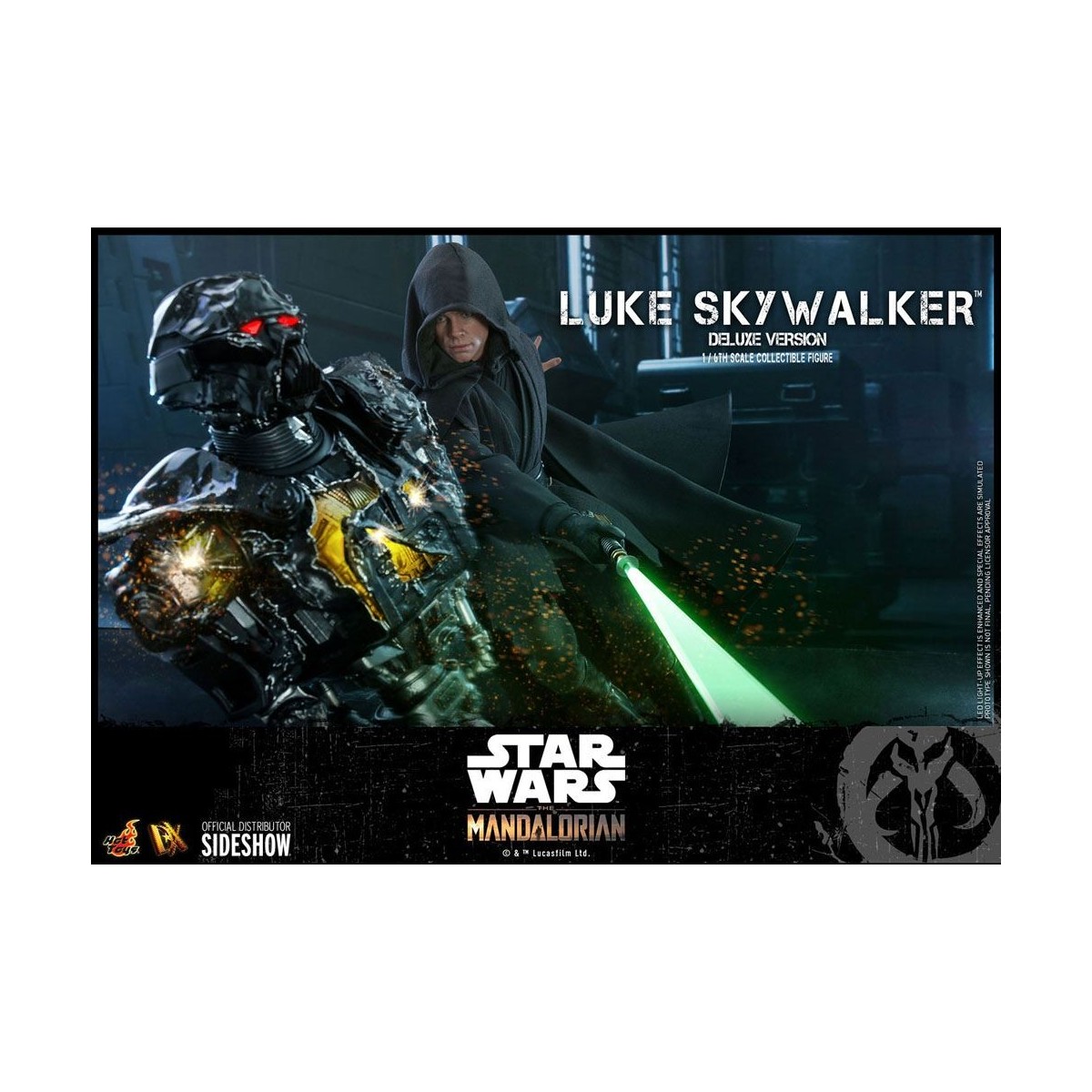 Hot Toys Star Wars Der Mandalorianer - Luke Skywalker Deluxe Version 1/6 Film Meisterwerk