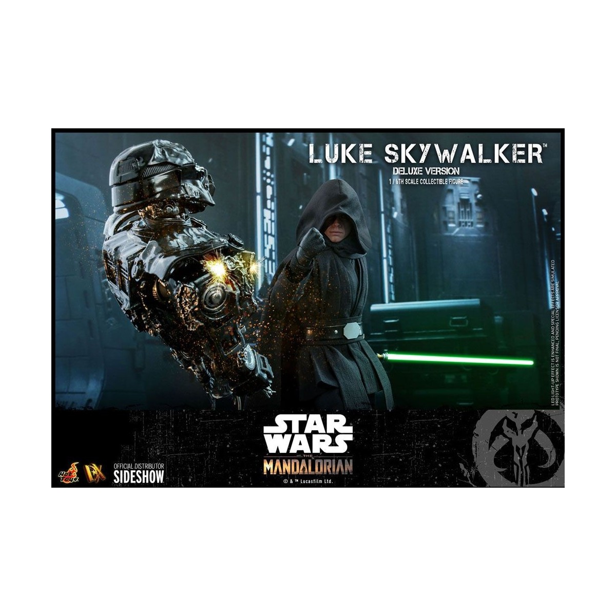 Hot Toys Star Wars Der Mandalorianer - Luke Skywalker Deluxe Version 1/6 Film Meisterwerk