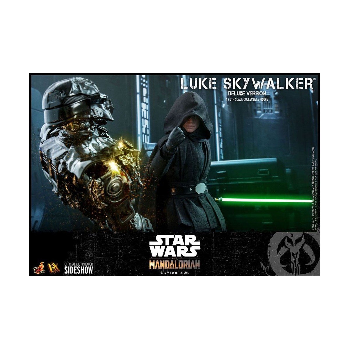 Hot Toys Star Wars Der Mandalorianer - Luke Skywalker Deluxe Version 1/6 Film Meisterwerk