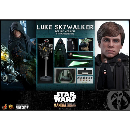 Hot Toys Star Wars Der Mandalorianer - Luke Skywalker Deluxe Version 1/6 Film Meisterwerk
