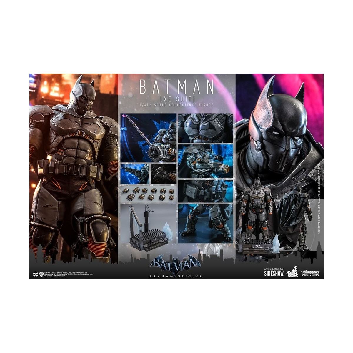Hot Toys Batman: Arkham Origins - Batman (XE Anzug) Movie Masterpiece 1/6