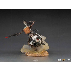 IRON STUDIOS - Der Mandalorianer - IG-11 und Grogu BDS Art Scale 1/10 - Star Wars