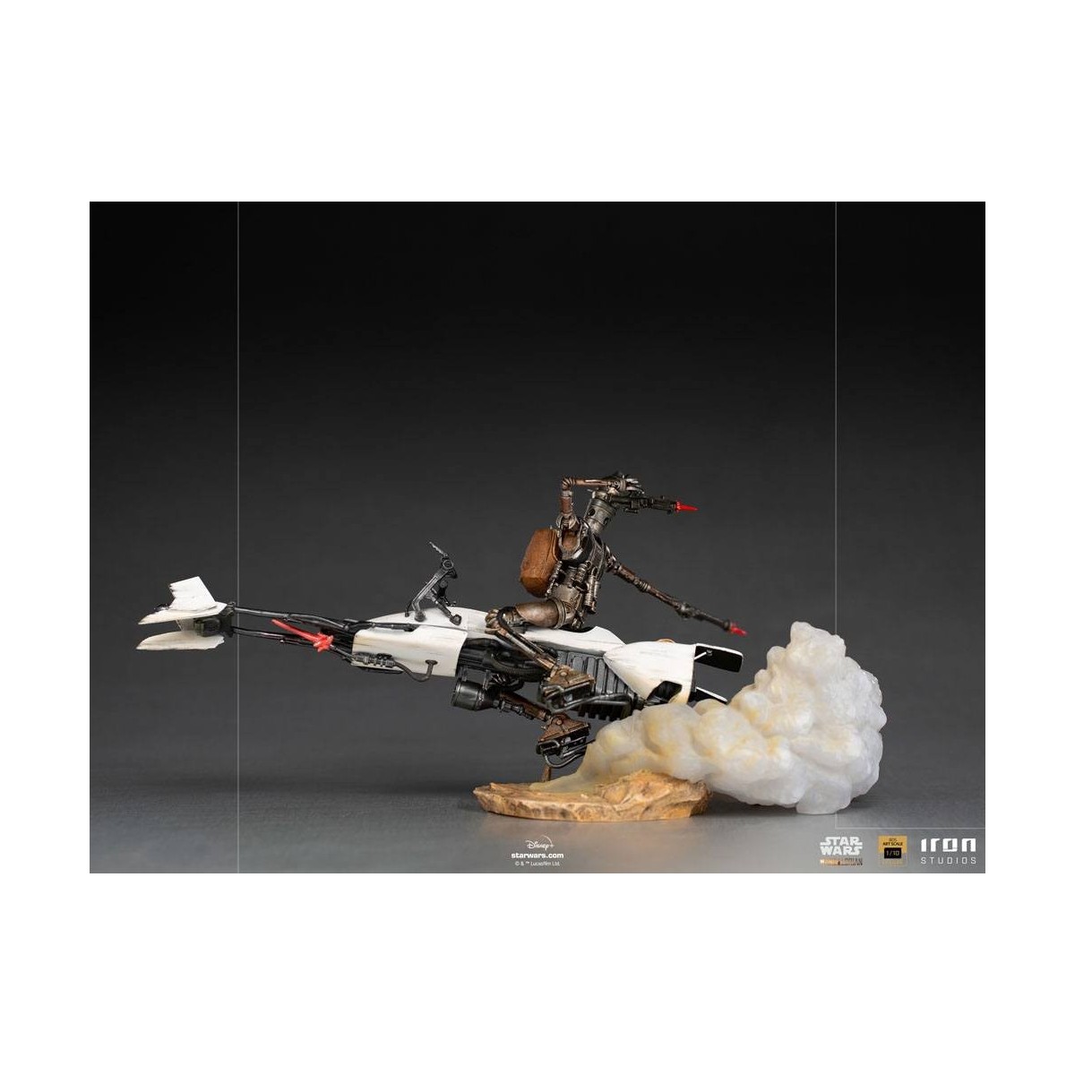 IRON STUDIOS - Der Mandalorianer - IG-11 und Grogu BDS Art Scale 1/10 - Star Wars
