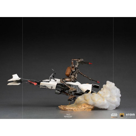 IRON STUDIOS - Der Mandalorianer - IG-11 und Grogu BDS Art Scale 1/10 - Star Wars