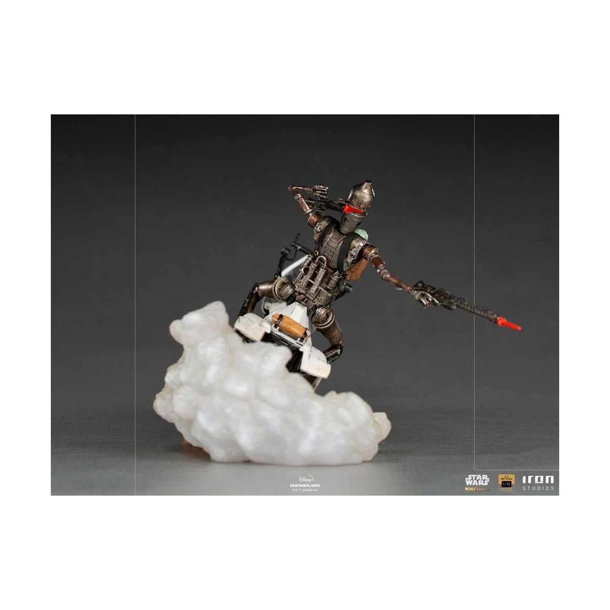 IRON STUDIOS - Der Mandalorianer - IG-11 und Grogu BDS Art Scale 1/10 - Star Wars