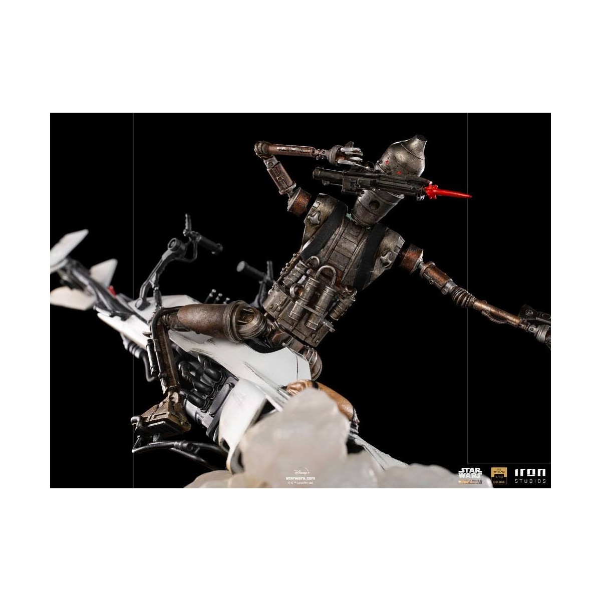 IRON STUDIOS - Der Mandalorianer - IG-11 und Grogu BDS Art Scale 1/10 - Star Wars