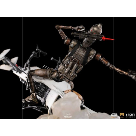 IRON STUDIOS - Der Mandalorianer - IG-11 und Grogu BDS Art Scale 1/10 - Star Wars