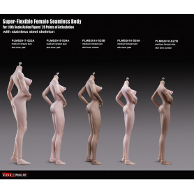 Phicen - TBLeague 1/6 Scale Female Super-Flexible Seamless Body - Kleiner brauner Body mit mittleren Cups