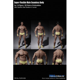 Phicen - TBLeague 1/6 Scale Super-Flexible Male Seamless Body - Sehr gebräunter Körper