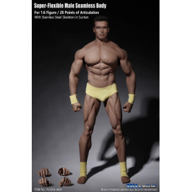 Phicen - TBLeague 1/6 Scale Super-Flexible Male Seamless Body - Sehr gebräunter Körper