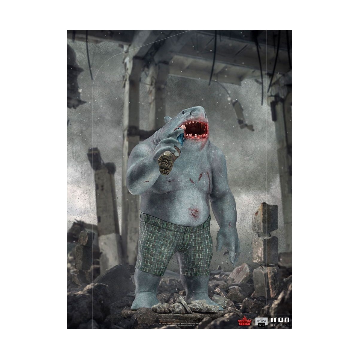 Iron Studios - König Hai - Suicide Squad Bds Kunst Maßstab 1/10