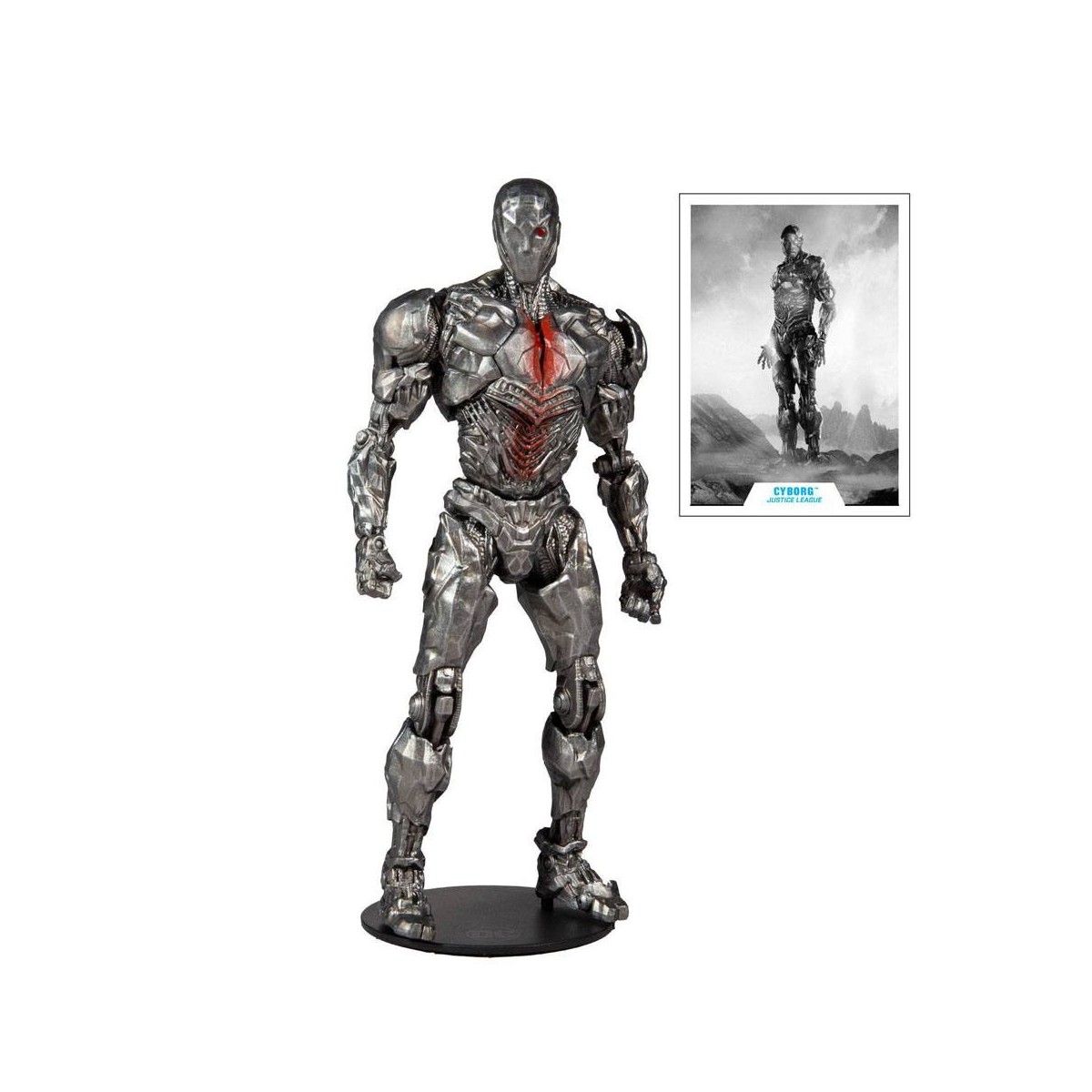 Mc Farlane DC Comics - Cyborg Helm Version Justice League The Snyder Cut 1/12