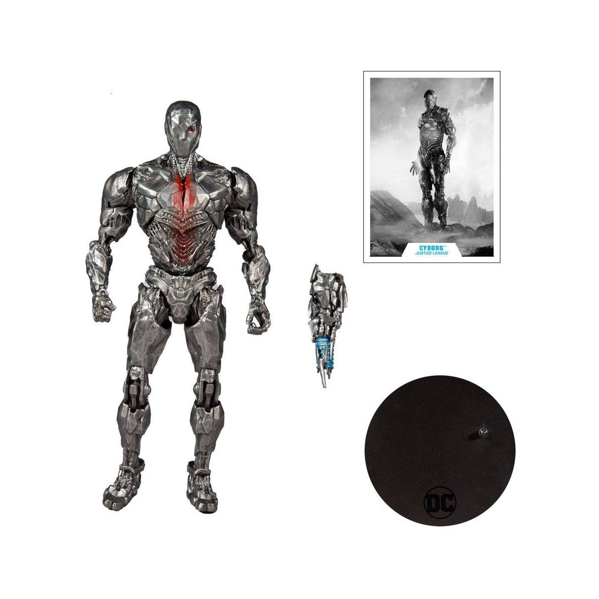 Mc Farlane DC Comics - Cyborg Helm Version Justice League The Snyder Cut 1/12
