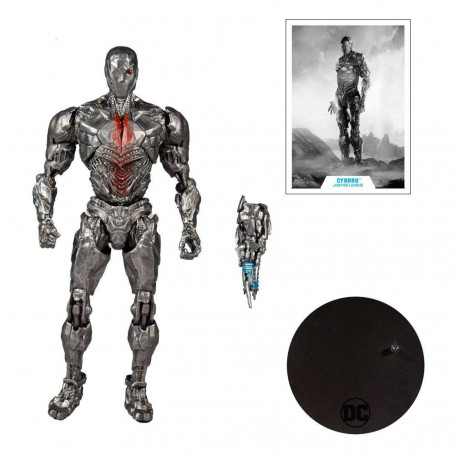 Mc Farlane DC Comics - Cyborg Helm Version Justice League The Snyder Cut 1/12