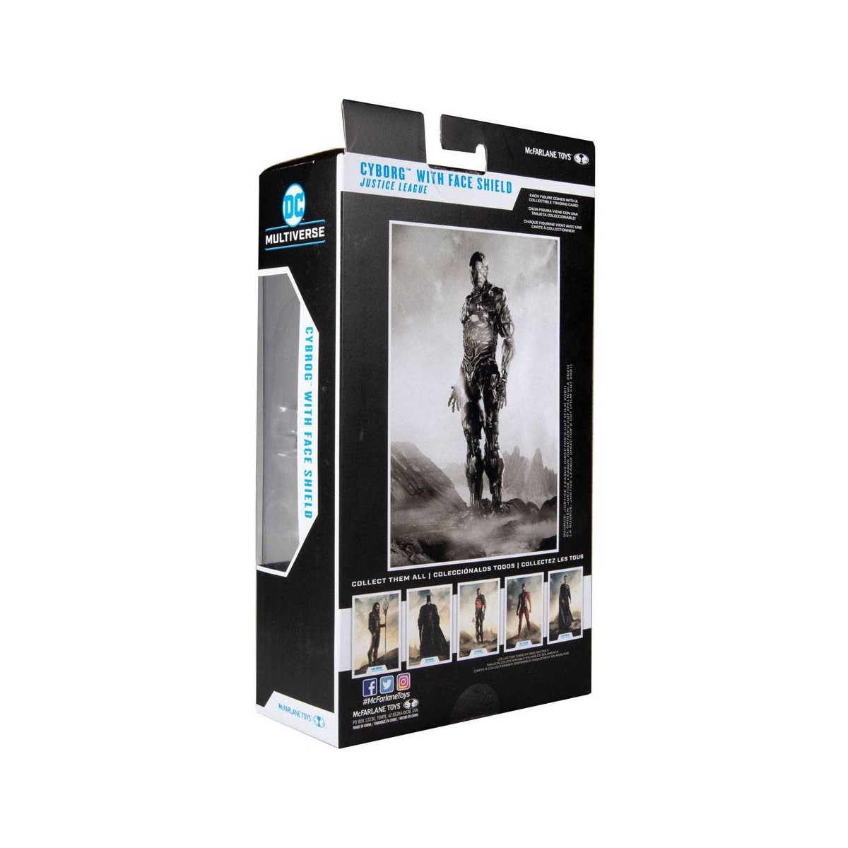 Mc Farlane DC Comics - Cyborg Helm Version Justice League The Snyder Cut 1/12