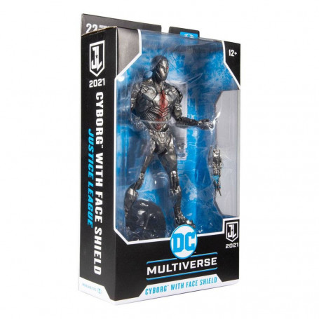 Mc Farlane DC Comics - Cyborg Helm Version Justice League The Snyder Cut 1/12