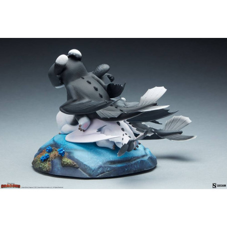 Sideshow Dragons 3 Pfeil, Pirouette und Vifagile Statuette - Die Verborgene Welt