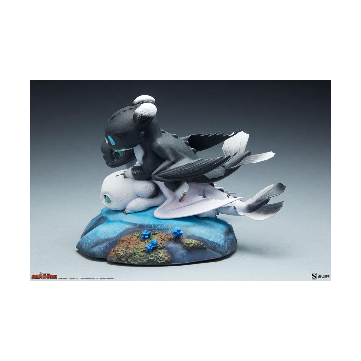 Sideshow Dragons 3 Pfeil, Pirouette und Vifagile Statuette - Die Verborgene Welt