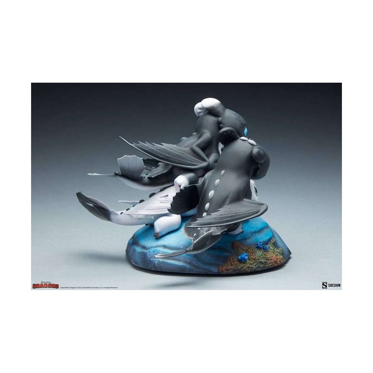 Sideshow Dragons 3 Pfeil, Pirouette und Vifagile Statuette - Die Verborgene Welt