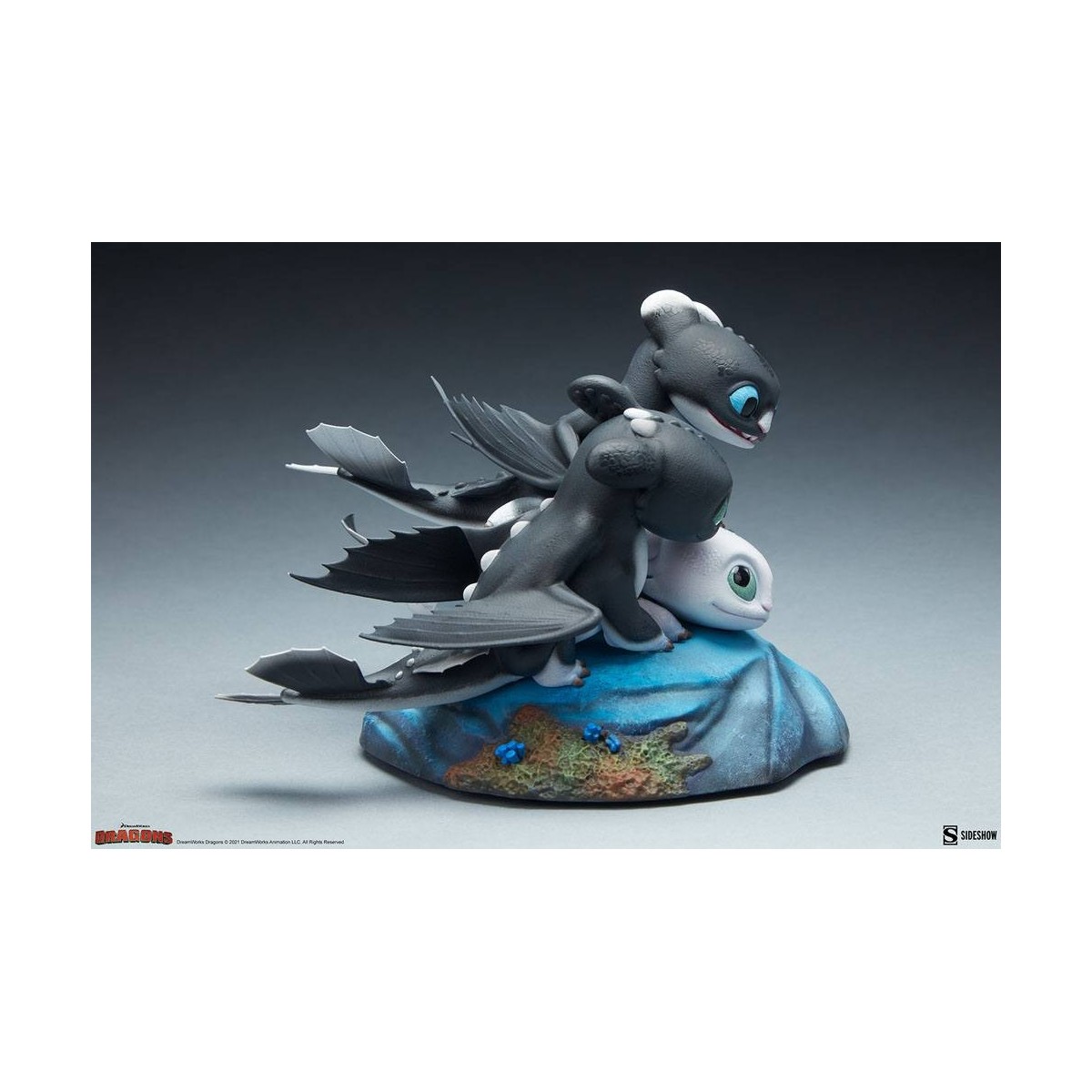 Sideshow Dragons 3 Pfeil, Pirouette und Vifagile Statuette - Die Verborgene Welt