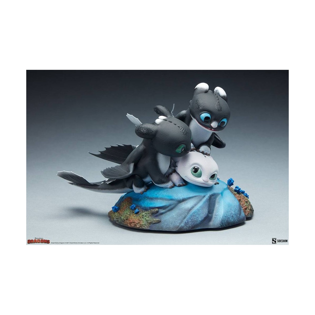 Sideshow Dragons 3 Pfeil, Pirouette und Vifagile Statuette - Die Verborgene Welt