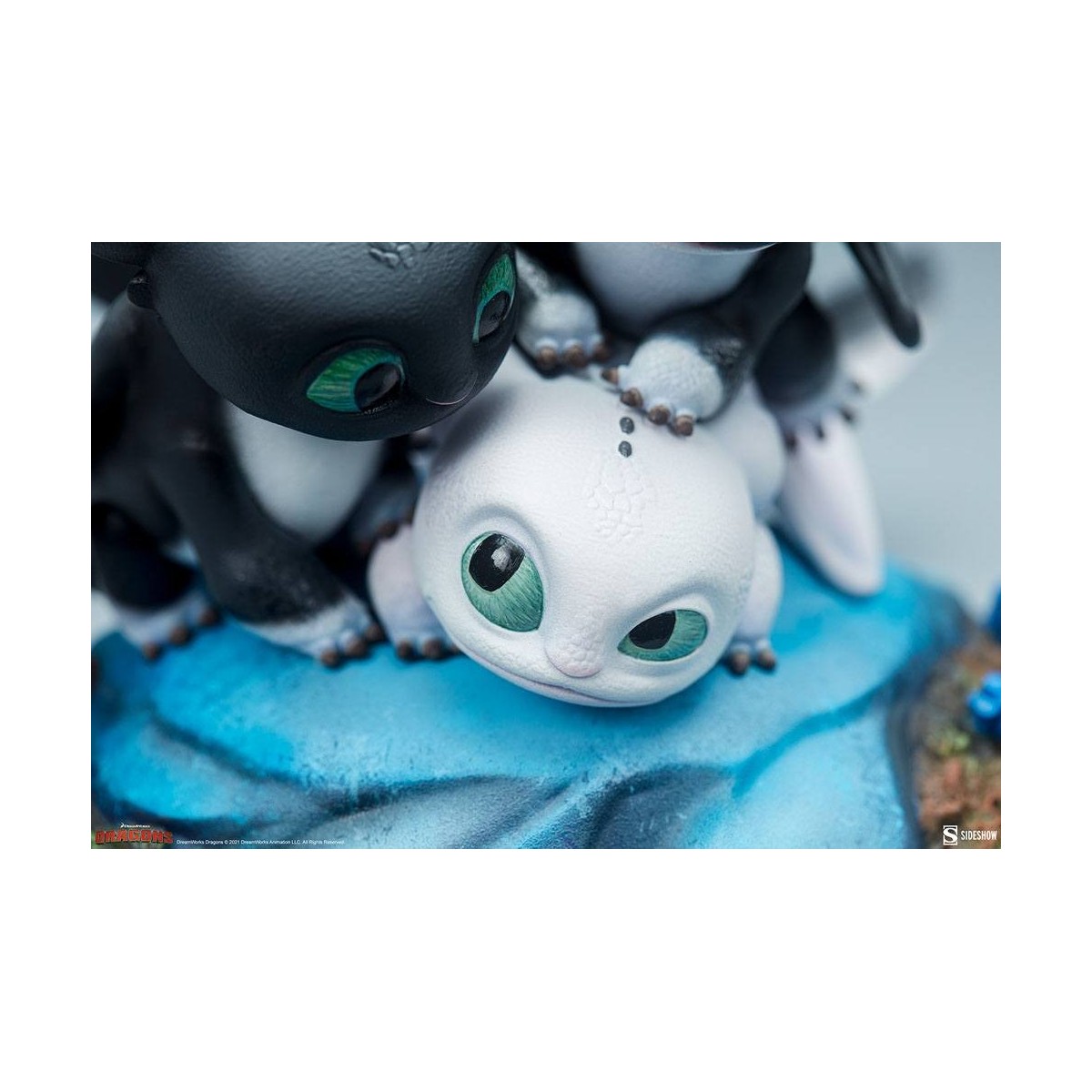 Sideshow Dragons 3 Pfeil, Pirouette und Vifagile Statuette - Die Verborgene Welt