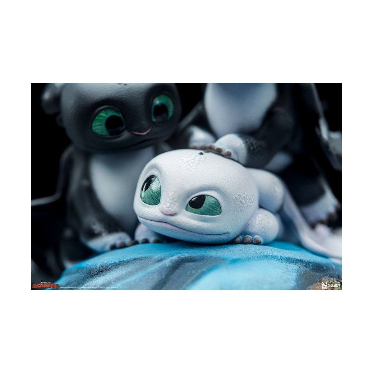 Sideshow Dragons 3 Pfeil, Pirouette und Vifagile Statuette - Die Verborgene Welt