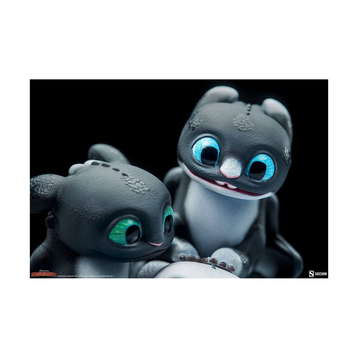 Sideshow Dragons 3 Pfeil, Pirouette und Vifagile Statuette - Die Verborgene Welt