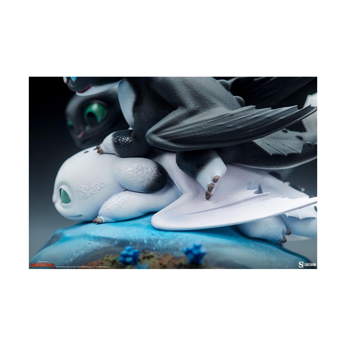 Sideshow Dragons 3 Pfeil, Pirouette und Vifagile Statuette - Die Verborgene Welt