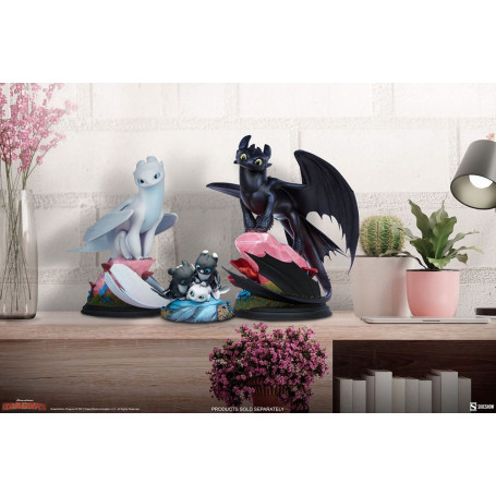 Sideshow Dragons 3 Pfeil, Pirouette und Vifagile Statuette - Die Verborgene Welt