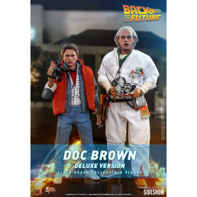Hot Toys Zurück in die Zukunft Doc Brown Deluxe Version 1/6