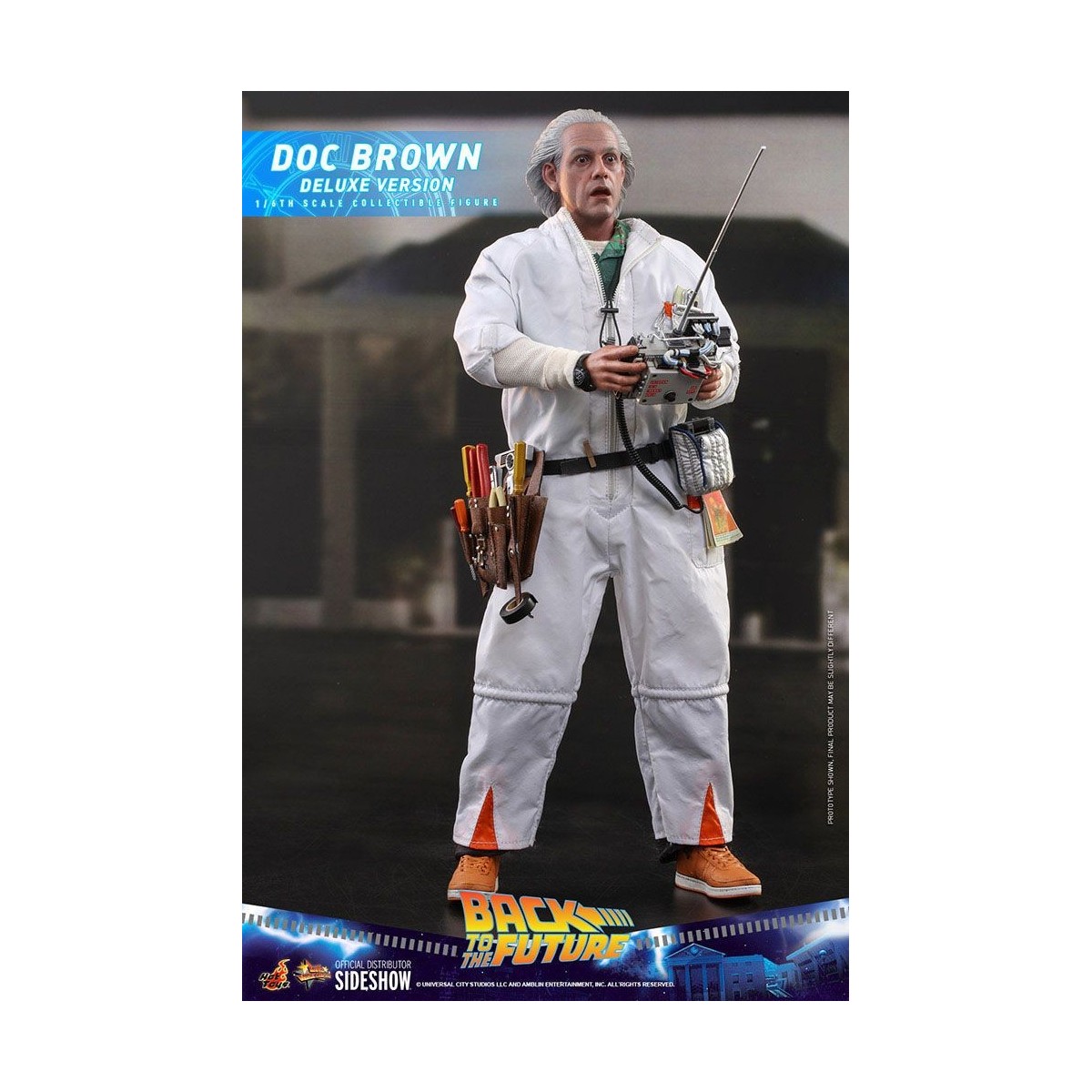 Hot Toys Zurück in die Zukunft Doc Brown Deluxe Version 1/6