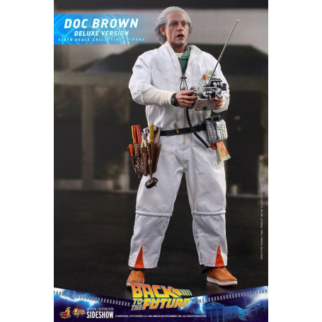 Hot Toys Zurück in die Zukunft Doc Brown Deluxe Version 1/6