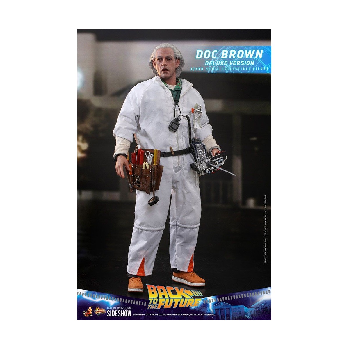 Hot Toys Zurück in die Zukunft Doc Brown Deluxe Version 1/6