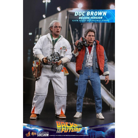Hot Toys Zurück in die Zukunft Doc Brown Deluxe Version 1/6