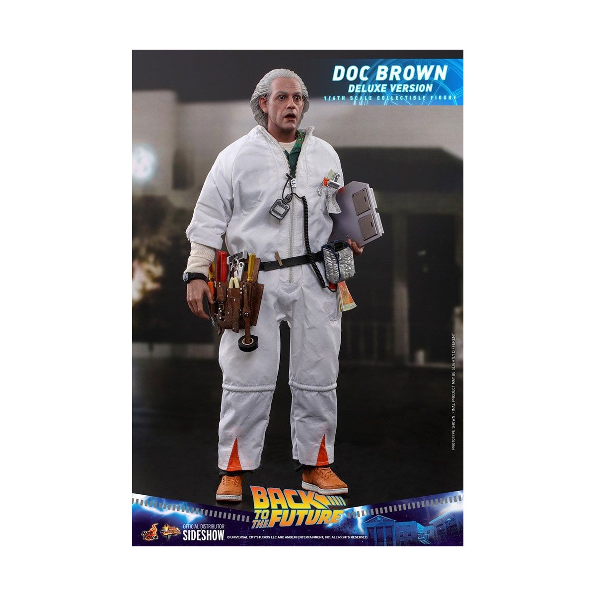 Hot Toys Zurück in die Zukunft Doc Brown Deluxe Version 1/6